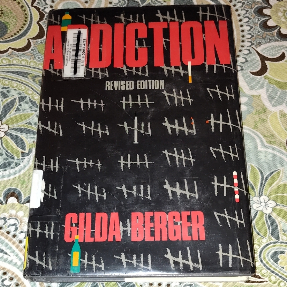Addiction Revised Edition Coffee Table Book Rare Find 1992 Second Edition